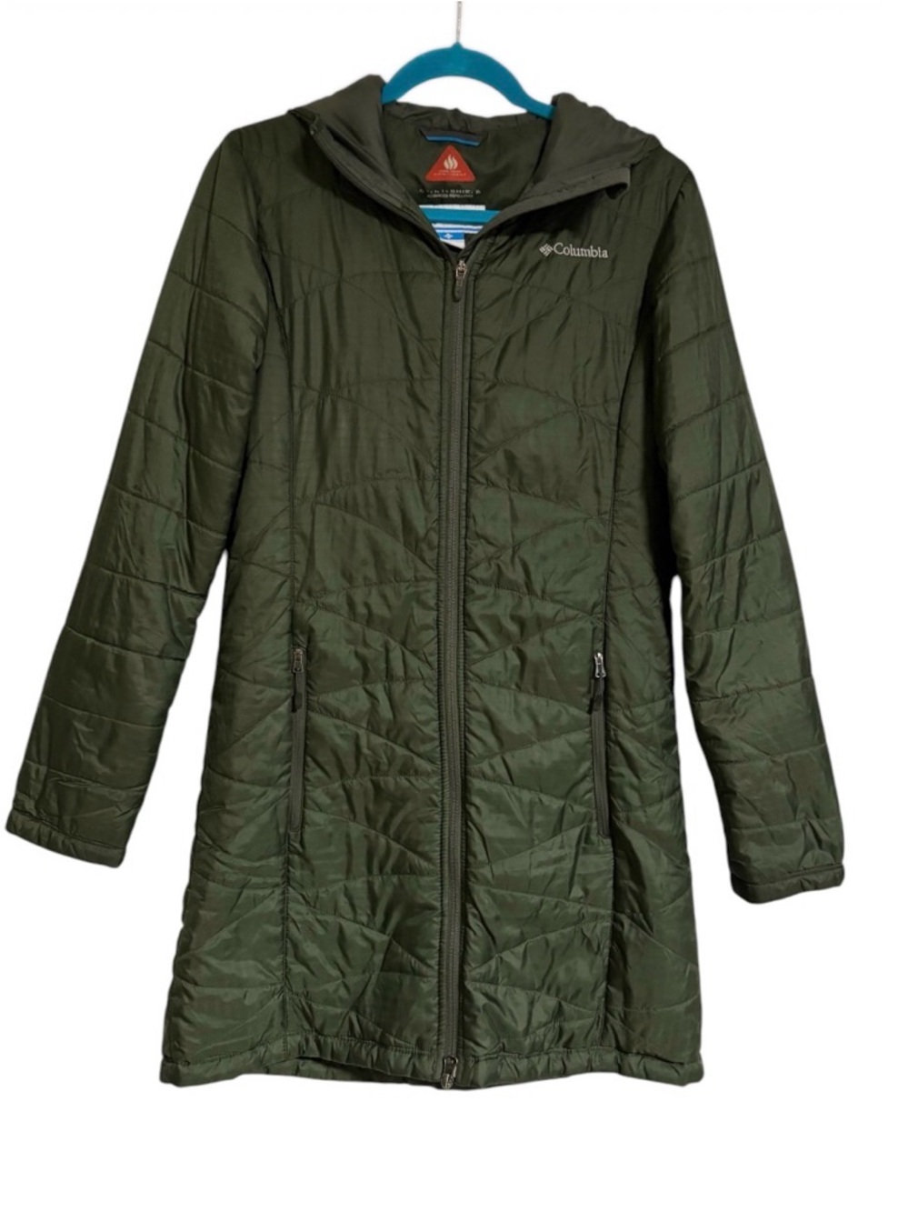 Columbia Olive Green Omni-Heat Quilted Jacket